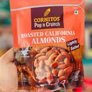 Cornitos Pop n Crunch Roasted Lightly Salted California Almonds